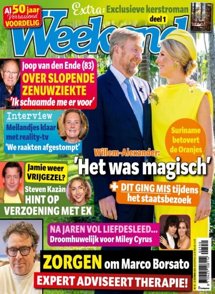 Weekend Netherlands – 10 December 2025 Cover