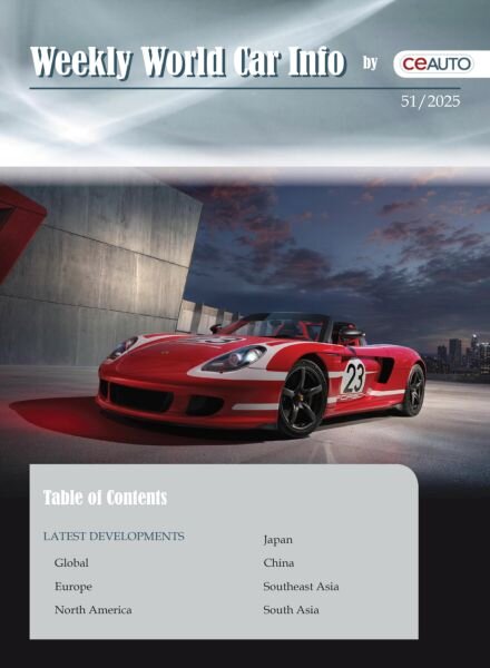 Weekly World Car Info – 20 December 2025 Cover