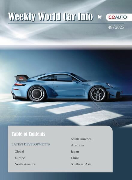 Weekly World Car Info – 29 November 2025 Cover