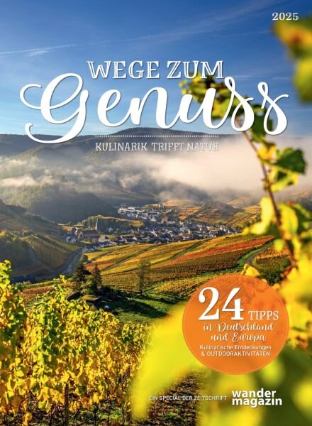 Wege zum Genuss – Kulinarik trifft Natur – 2025 Cover