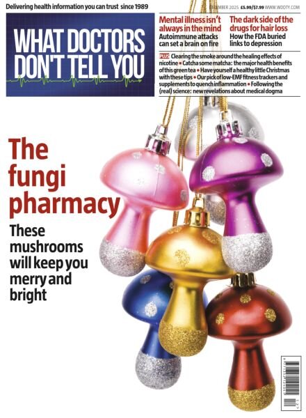 What Doctors Don’t Tell You UK – December 2025 Cover