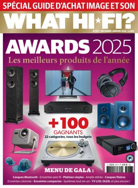 What Hifi France – Decembre 2025 – Janvier 2026 Cover