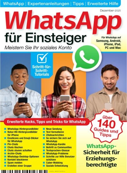 WhatsApp fur Einsteiger – Dezember 2025 Cover