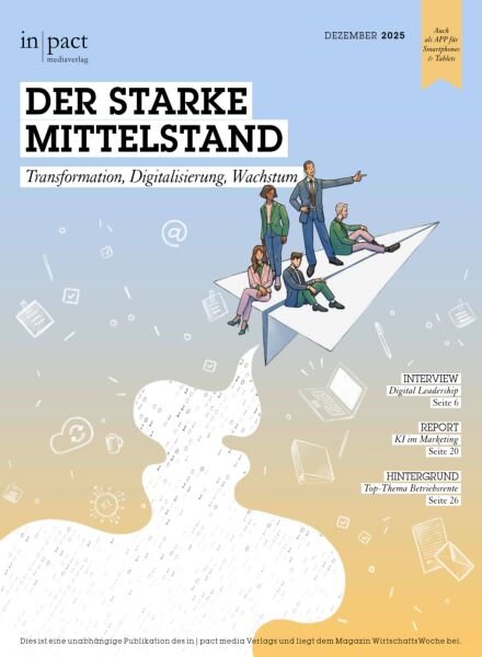 WirtschaftsWoche in pact – Dezember 2025 Cover