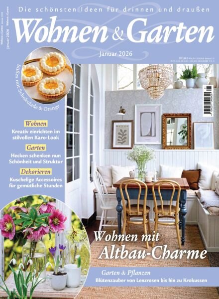 Wohnen & Garten – Januar 2026 Cover