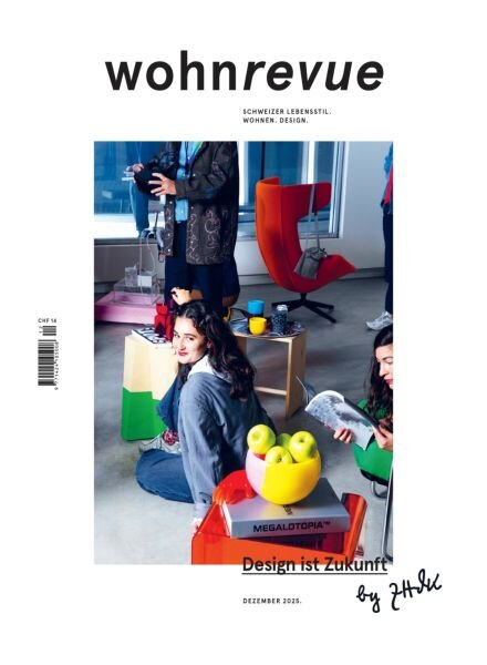 Wohnrevue – Dezember 2025 Cover