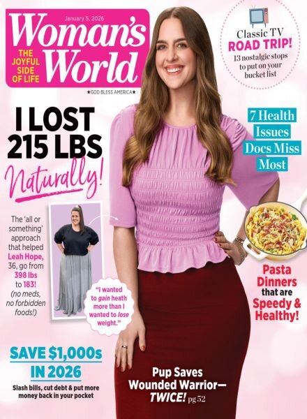 Woman’s World USA – January 5 2026 Cover