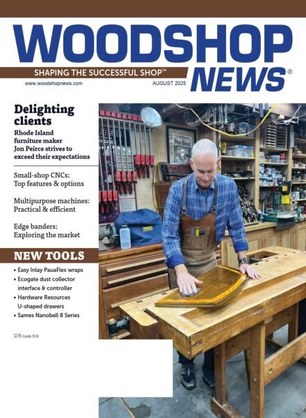 Wood Shop News – August 2025 Cover