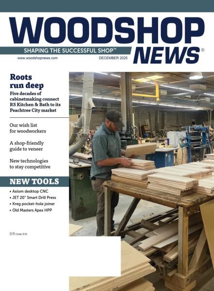 Wood Shop News – December 2025 Cover