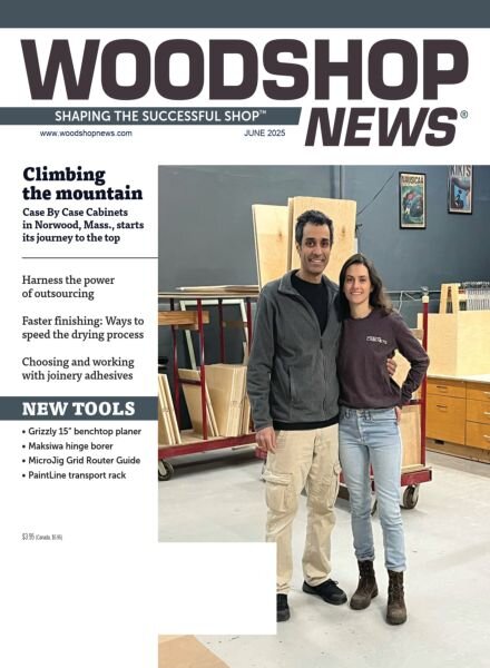 Wood Shop News – June 2025 Cover