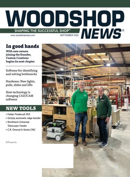 Wood Shop News – September 2025 Cover