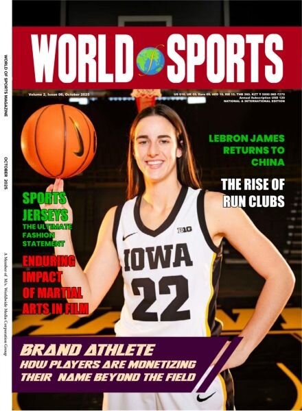 World Of Sports Magazine – October 2025 Cover