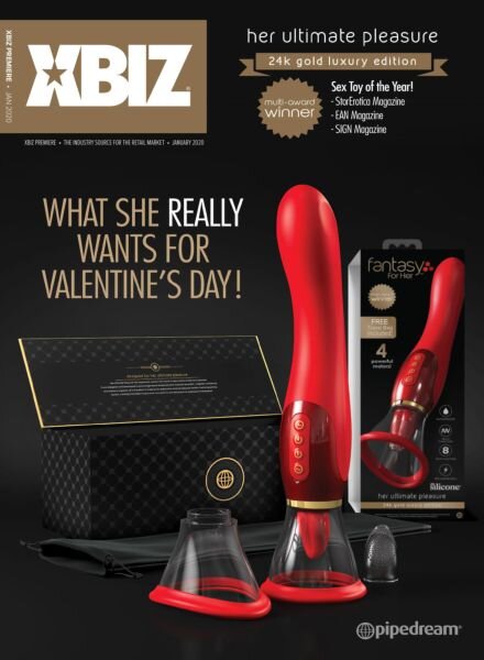 XBIZ Premiere – January 2020 Cover