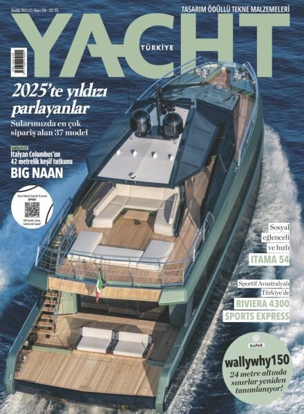 Yacht Turkiye – Aralik 2025 Cover