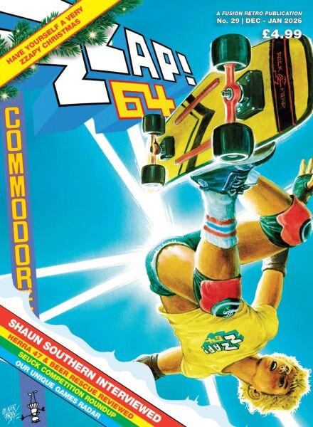 ZZAP! 64 Magazine – December 2025 – January 2026 Cover
