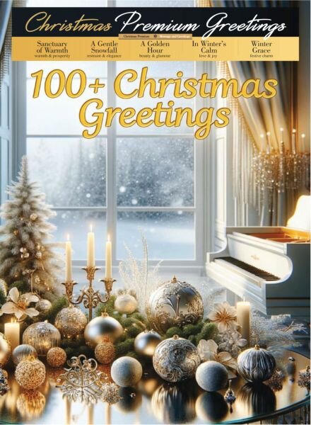 100+ Christmas Greetings Magazine – December 2025 Cover