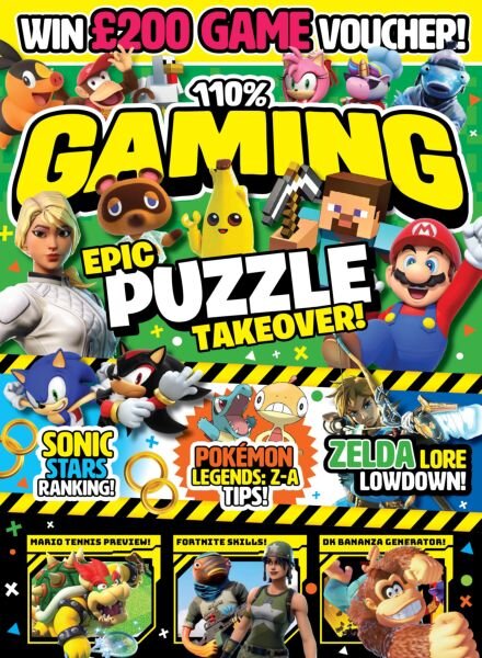110% Gaming – Issue 141 2025 Cover