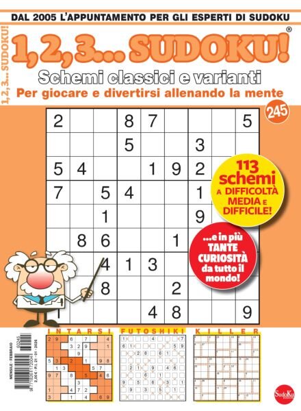 123 Sudoku – Febbraio 2026 Cover