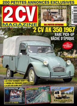 2 CV Magazine – Decembre 2025 – Janvier 2026