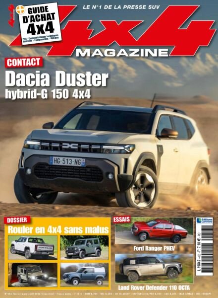 4×4 Magazine France – Fevrier-Avril 2026 Cover