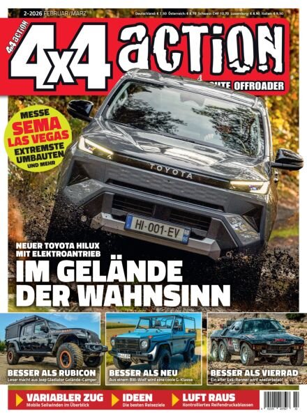 4x4action – Februar 2026 Cover