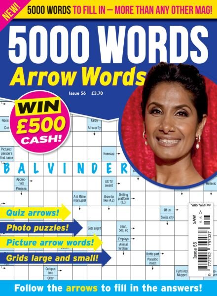 5000 Words Arrow words – January 2026 Cover