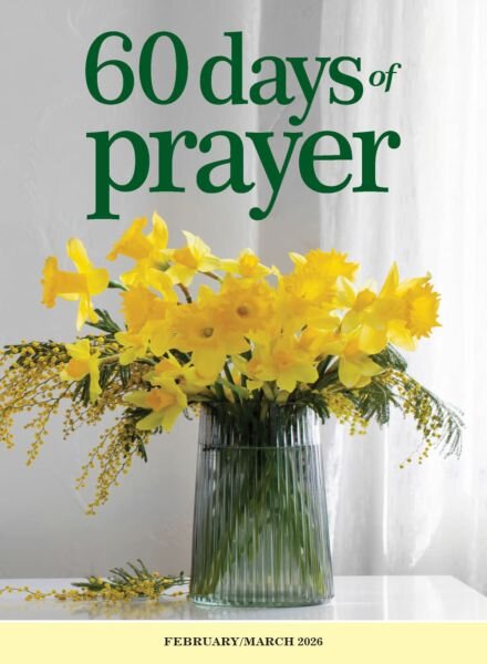 60 Days of Prayer – February-March 2026 Cover