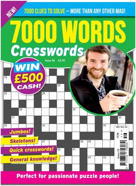 7000 Words Crosswords – January 2026 Cover