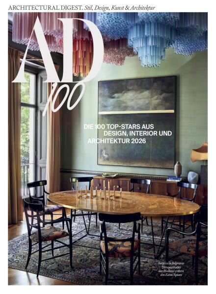 AD Architectural Digest Germany – Januar 2026 Cover