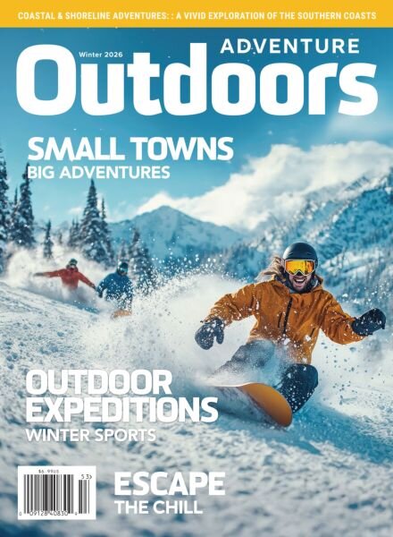 Adventure Outdoors – Winter 2025-2026 Cover