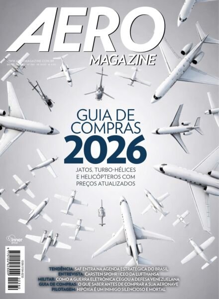 Aero Magazine Brasil – Janeiro 2026 Cover