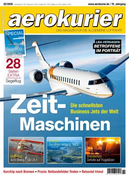 Aerokurier Germany – Februar 2026 Cover