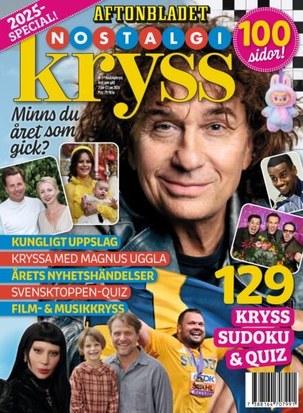 Aftonbladet Nostalgi Kryss – 3 Januari 2026 Cover