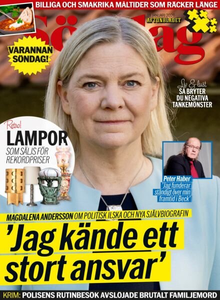 Aftonbladet Sondag – 18 Januari 2026 Cover