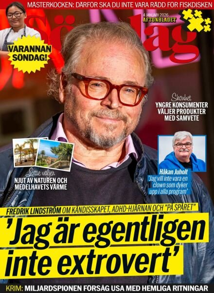 Aftonbladet SOndag – 4 Januari 2026 Cover