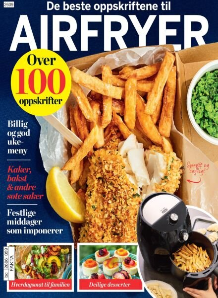 Airfryer Norge – Januar 2026 Cover
