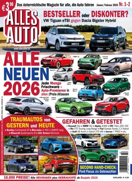 Alles Auto – Januar-Februar 2026 Cover