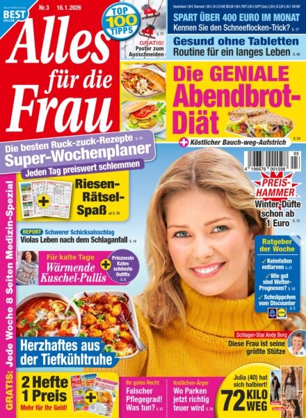 Alles fur die Frau – 16 Januar 2026 Cover