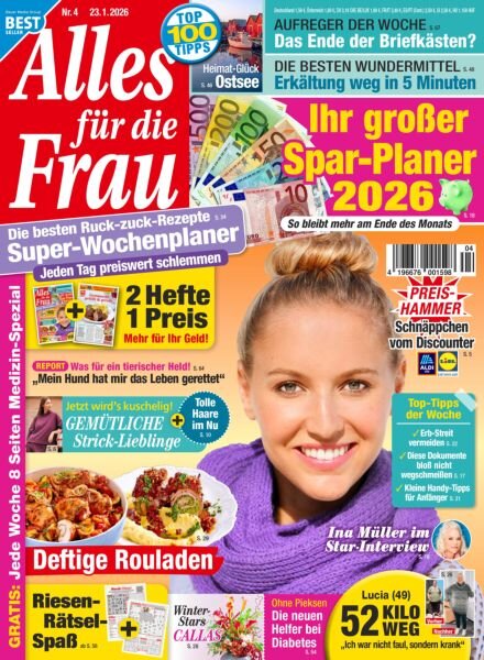 Alles fur die Frau – 23 Januar 2026 Cover