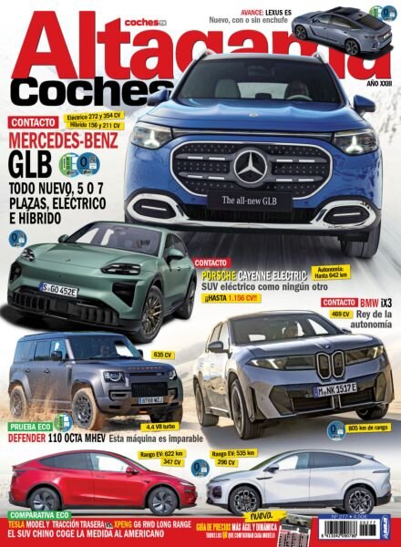 Altagama Coches – Enero 2026 Cover