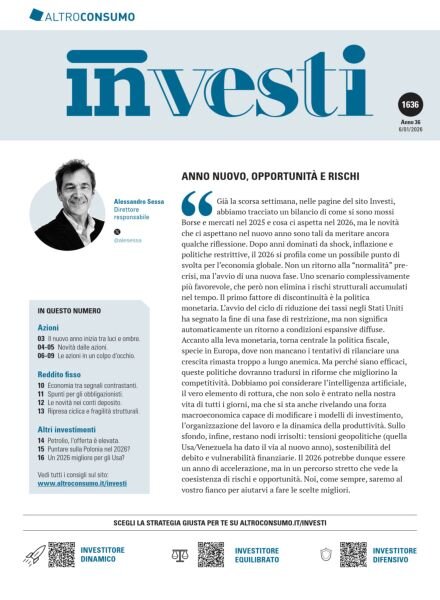 Altroconsumo Investi – 6 Gennaio 2026 Cover