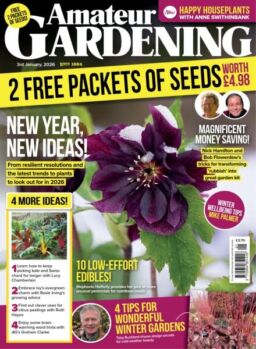 Amateur Gardening – 3 January 2026