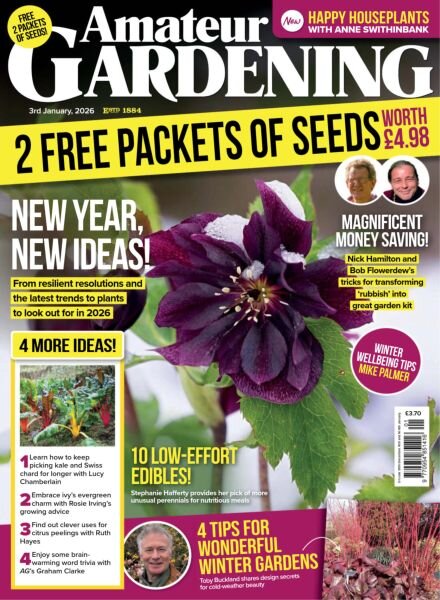Amateur Gardening – 3 January 2026 Cover