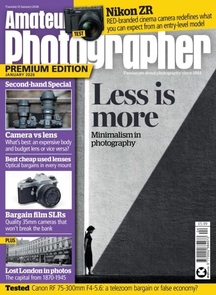 Amateur Photographer – 13 January 2026 Cover