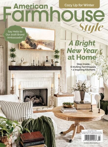 American Farmhouse Style – February-March 2026 Cover