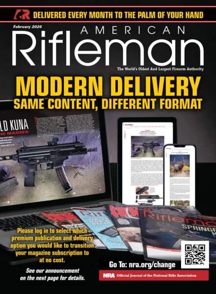 American Rifleman – February 2026 Cover