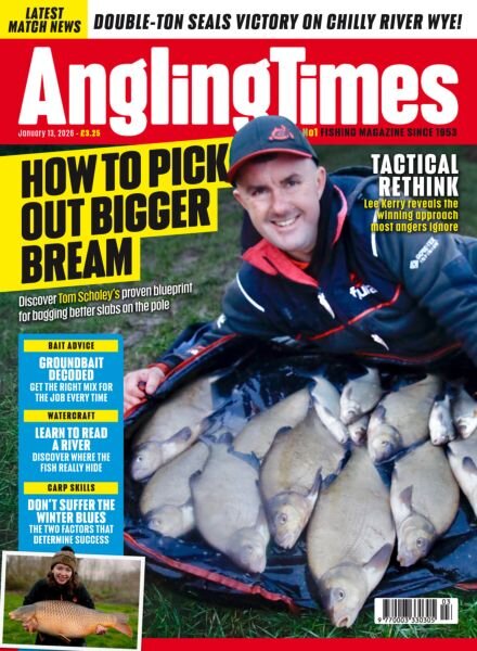 Angling Times – 13 January 2026 Cover