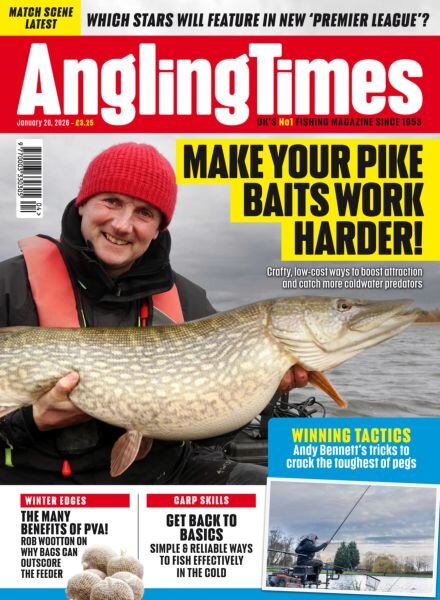 Angling Times – 20 January 2026 Cover