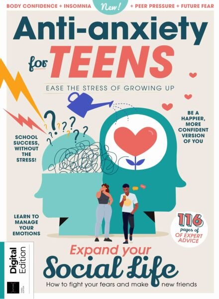 Anti-Anxiety for Teens – 3rd Edition – January 2026 Cover