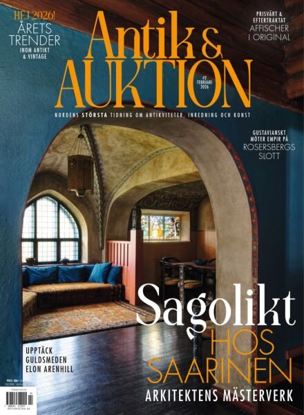 Antik & Auktion – Februari 2026 Cover